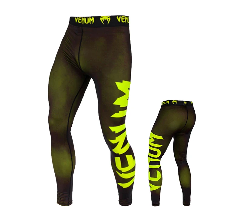 T shirtMMA Трусы трикотажные спортивные шорты с коротким рукавом с принтом боксерские ММА шорты мужские шорты кикбоксинг, муай-тай боксео grappling thai - Цвет: 1