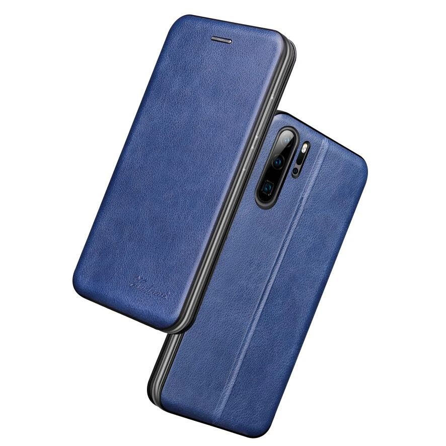 Кожаный чехол книжка для huawei P30Pro P30 P20 mate 30 20 Lite Pro P Smart Plus 2019 Honor 10 9 Магнитный