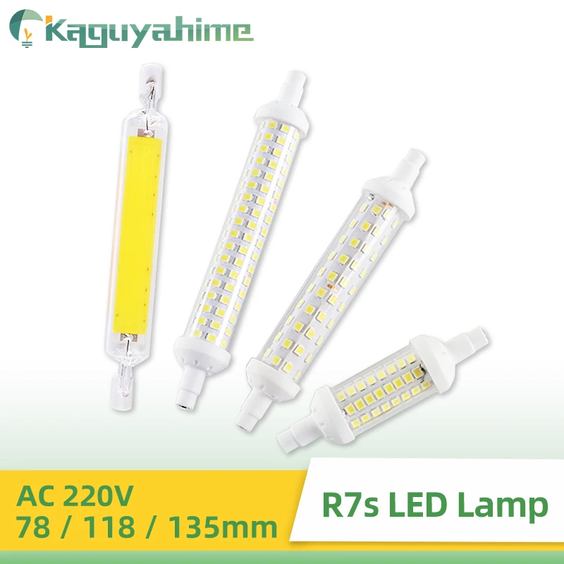 K-RU лампа R7S светодиодсветодиодный 78 мм 118 135 кукурузная диммируемая AC 220 В 110