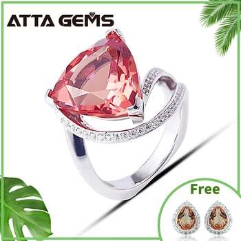 

Diaspore Sterling Silver Rings For Women Engagement 8 Carats Created Diaspore Special Gemstone Wedding Anniversary Gifts