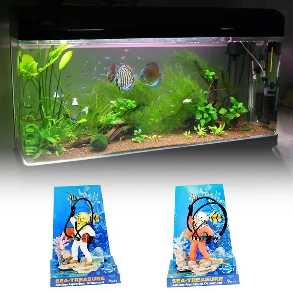 animated fish tank toy