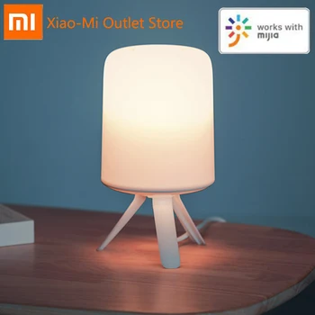 

Xiaomi Youpin Zhirui Bedside Lamp Minimalist Hazy Design Exquisite Colorful Atmosphere Light Voice Control Hazy Light Mijia App