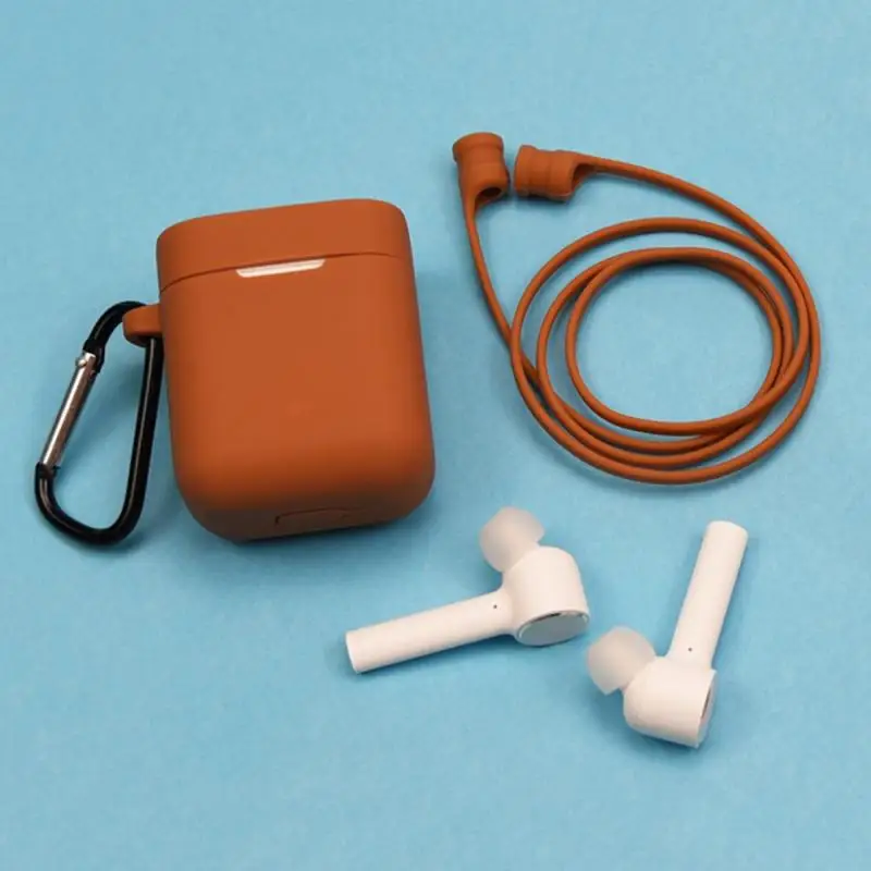 3 в 1 воздушный чехол анти-потеря карабин с ремешком для Xiaomi Airdots Pro Air TWS беспроводные Bluetooth наушники сумки для Xiaomi Airdots Pro