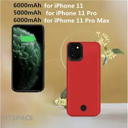 NTSPACE Чехлы для аккумуляторов Внешний для iPhone 11 Pro Max Back Pack power Bank противоударный чехол для зарядного устройства для iPhone 11 Pro power Cas