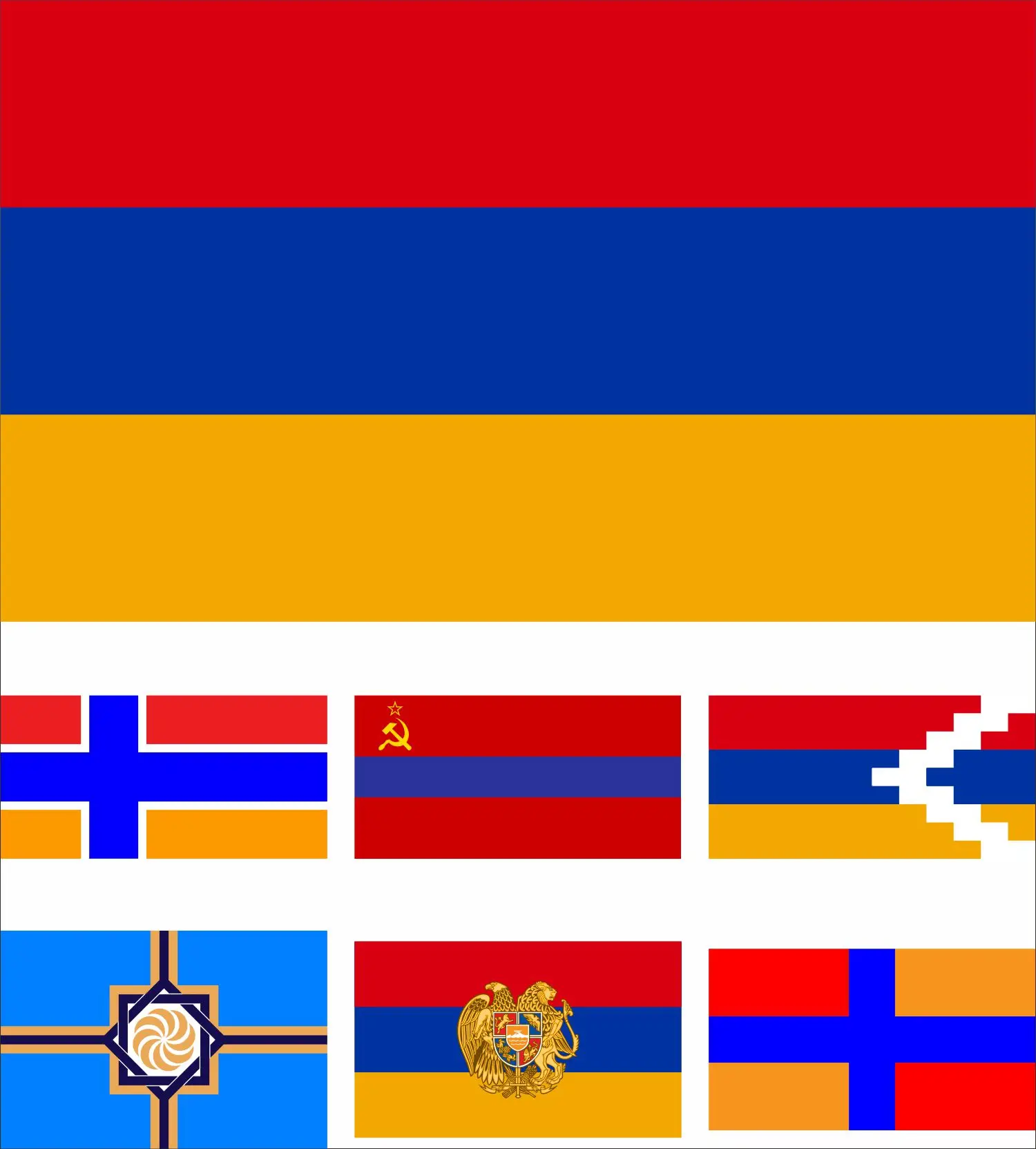 

Armenia Armenian 1990 Flag 3X5ft Javakhk 90X150cm 100D Polyester Artsakh Banner Armenians in Russia 60x90cm