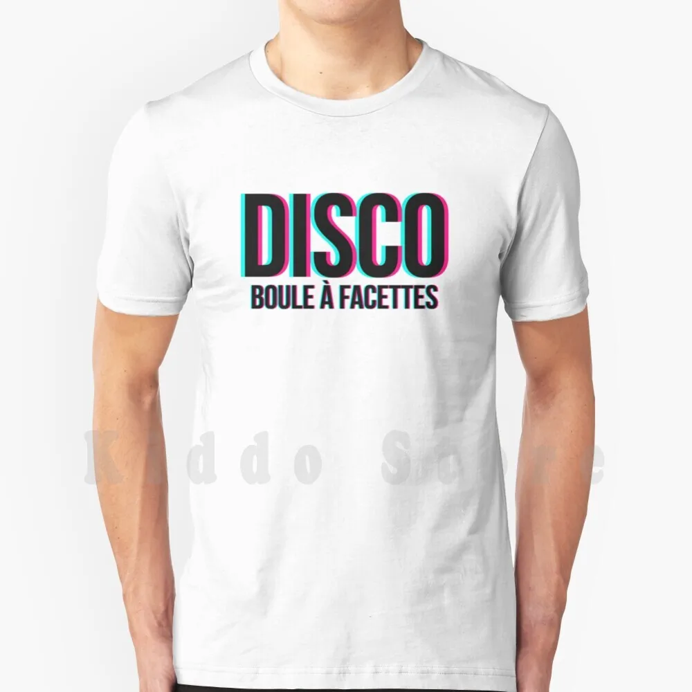 Disco Mirror Ball : Model Of La French Touch T Shirt Cotton Men Diy Print Cool Tee The French Touch French Dj House Music