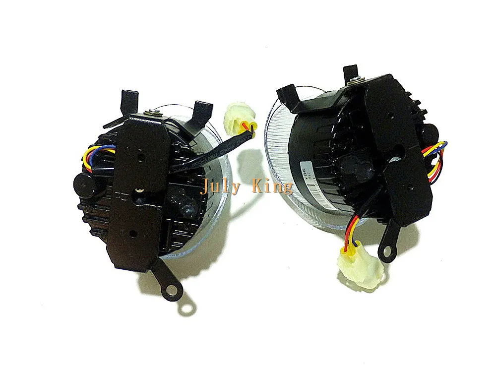 July King 24W бифокальные Противотуманные фары чехол для VW Caddy III 2010,09-, 6000K дневные ходовые огни DRL+ дальнего света+ 4300K ближнего света