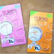 Унисекс на высоком каблуке, ортопедический супинатор ортопедический Спортивная беговая Обувь стельки мягкие вставки 5 пар = 10 шт. PS09