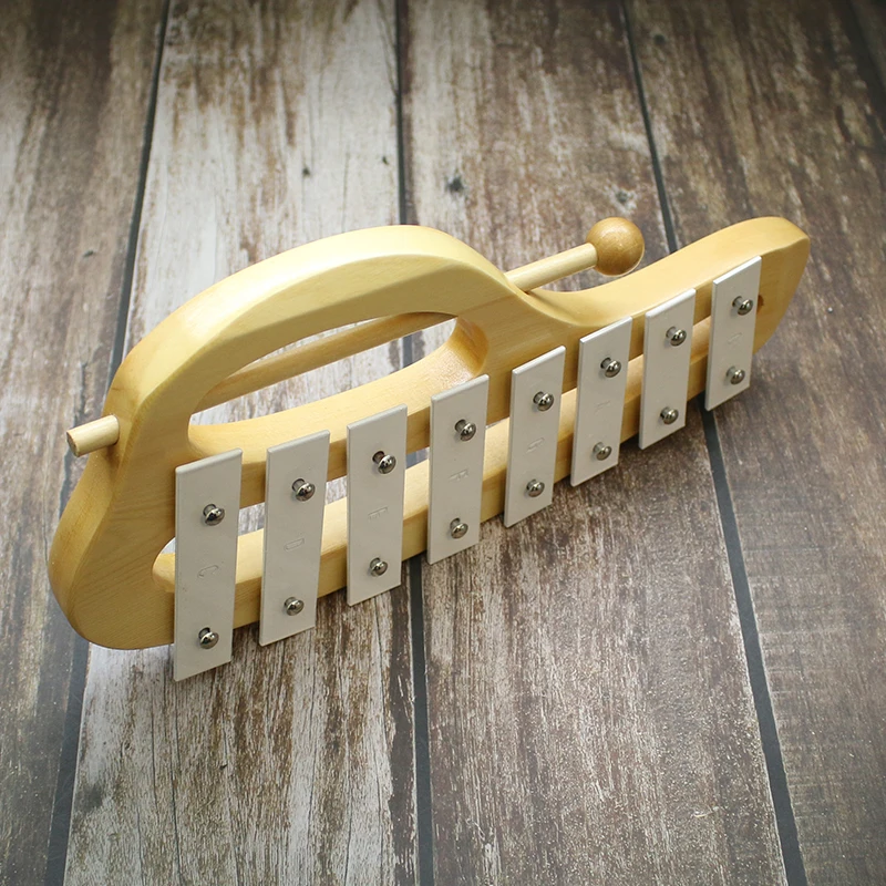  Baby Musical Teaching 8 Notes Xylophone Wooden Early Childhood Music Instrument Aid Children Kids T - 4000399400248