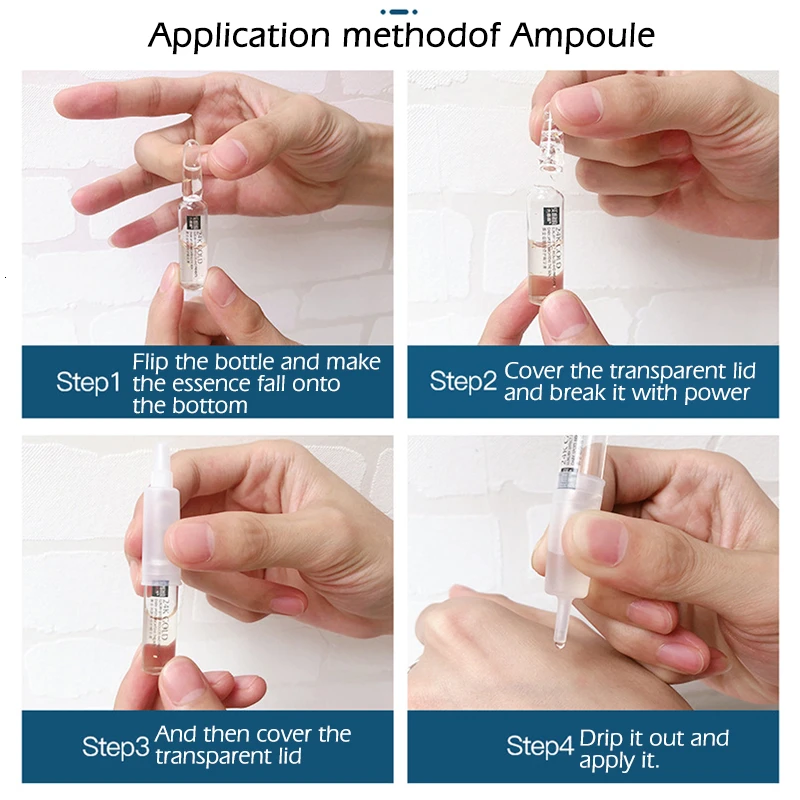 SENANA 24k Gold Hyaluronic Acid Face Serum Anti Aging Essence Moisturizing Whitening Smoothing Nicotinamide Ampoule Skin 5