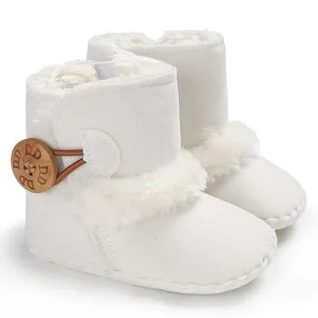

Cute Boy Girls Baby Soft Sole Snow Boots Soft Crib Shoes Toddler Boots Toddler Girls Boys Warm Winter Soft Sole Anti-slip Boot