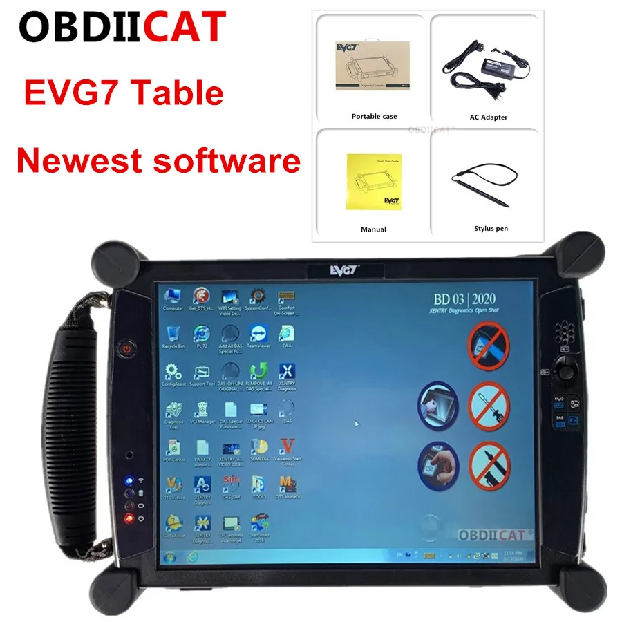 Новый планшетный ПК с лучшим качеством EVG7 для icom a2 программным обеспечением