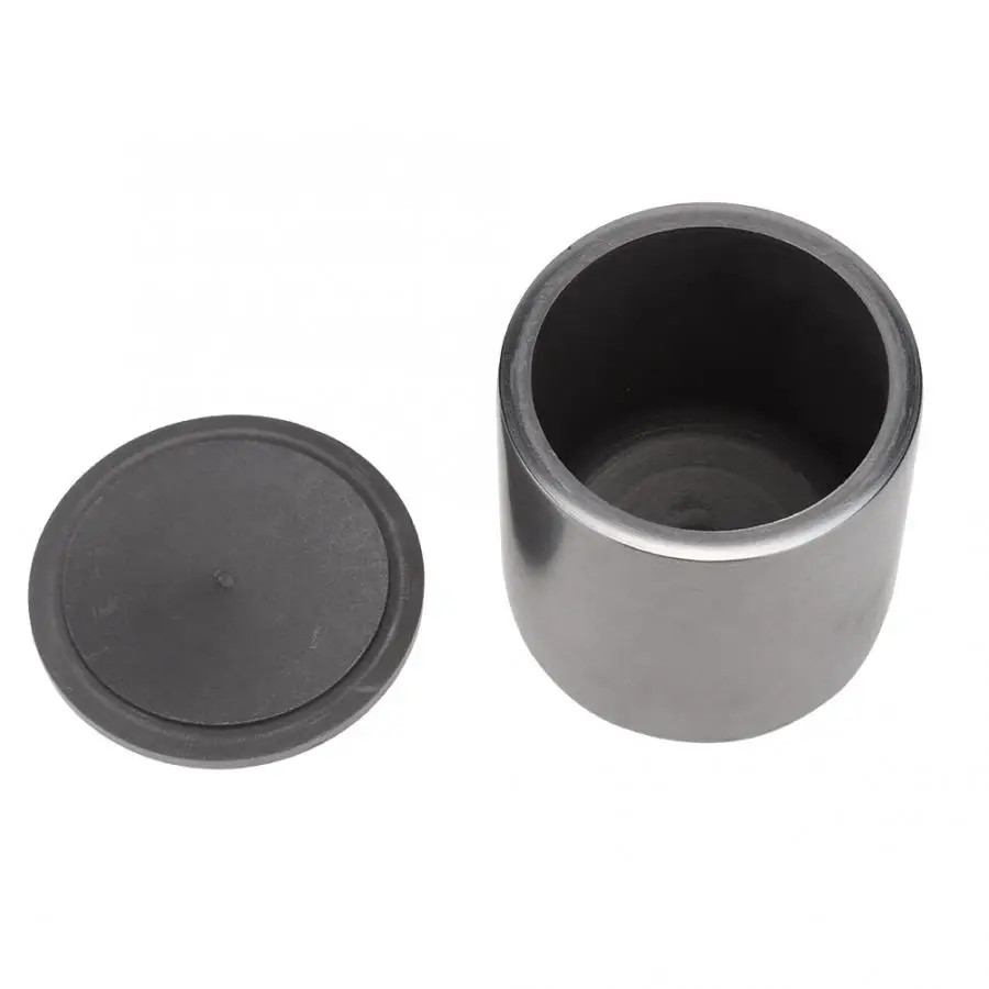 High Temperature Melting Graphite Crucible with Thread Cover for Gold Silver Copper Brass Graphite Crucible Jewelry Making Toolj