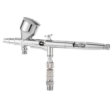 Dual-Action aerografo spray gun Gravity Feed Airbrush Kit Set for Art Craft Model Body Nail Air Brush 0.2/0.3/0.5mm 9cc