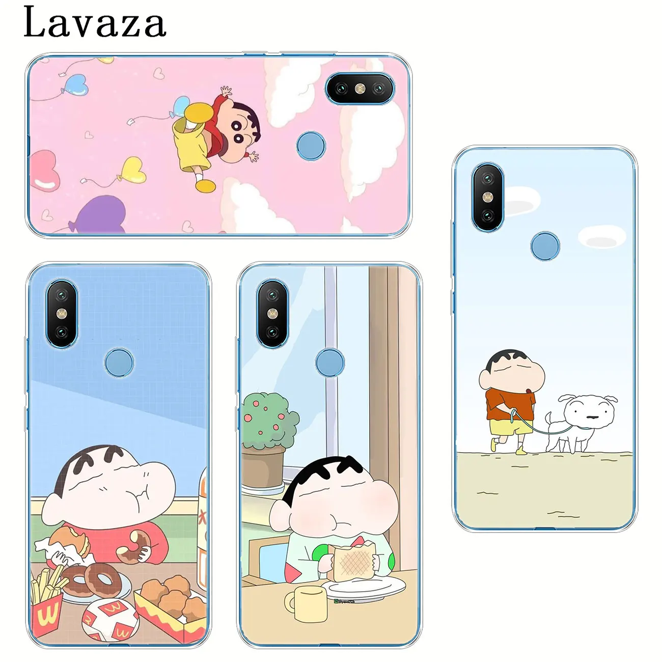 Жесткий чехол для телефона Lavaza аниме crayou shin chan для Xiaomi Redmi 8A 7A 6A 5A 4A K20 Note 8 7 5 6 Pro 4 4X
