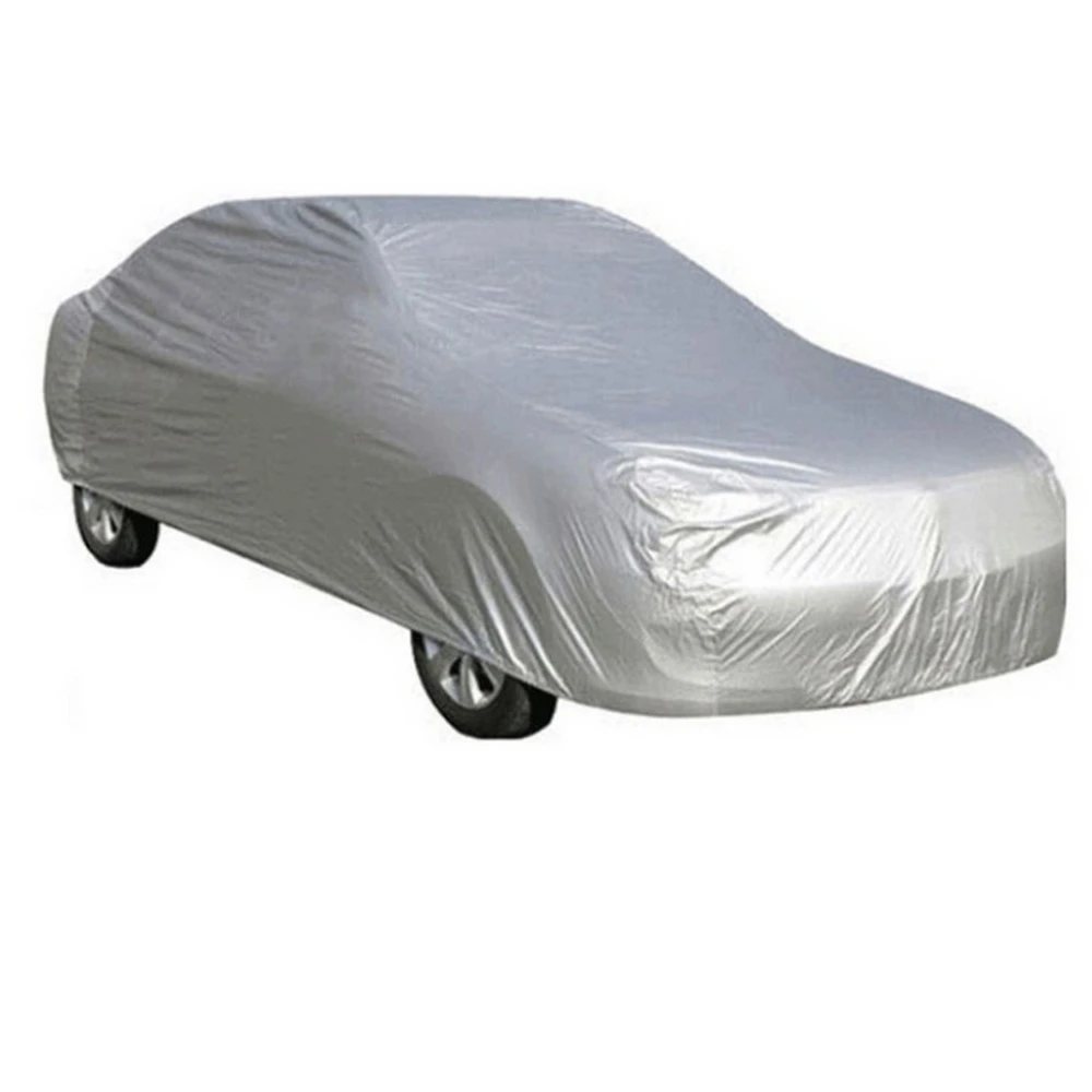 

Universal Car Cover Car Windshield Cover S/M/L/XL/XXL Single Layer Waterproof and Dustproof Sunscreen Sun Dust UV Protection