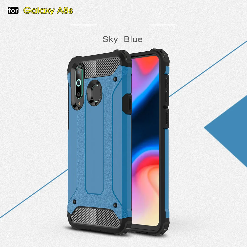 10 шт. чехол для Samsung A9 Star Pro Lite A8S A8 плюс A6S A6 плюс A750 A320 A520 A720 A310 A510 A710 сверхпрочный защитный чехол