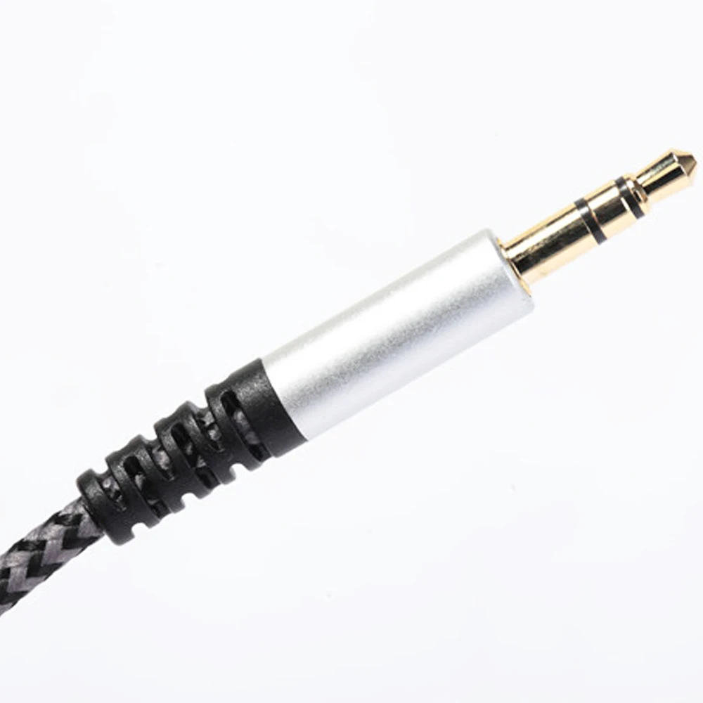 Кабель для наушников с микрофоном для Sennheiser HD598 HD558 HD518 HD595 наушники 3,5 мм до 2,5 мм стерео бас аудио кабель Шнур 1,8 м