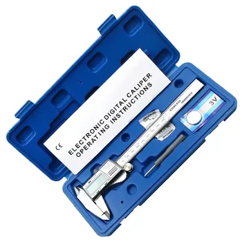 

Workshop Vernier caliper Carpentry Tools 1pc Digital 0-150mm Electronic