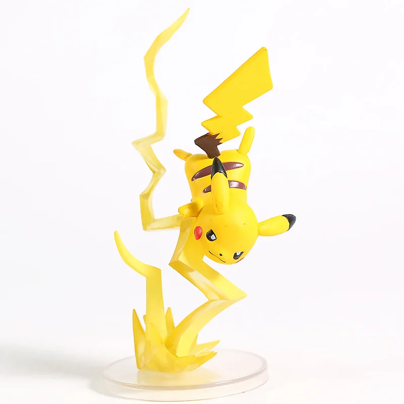 Анимированный Монстр Flareon Jolteon Umbreon Espeon Jigglypuff eeevee Vulpix Cubone Litten Absol Rowlet Фигурки игрушки 6 шт./компл