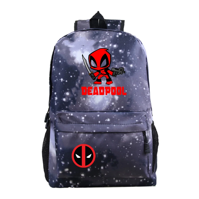 Marvel рюкзак Дэдпул ежедневный ноутбук сумка школьная сумка для подростков мальчиков девочек рюкзак для косплея Mochila Мужская и Женская дорожная сумка - Цвет: 7
