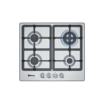 

Balay 3ETX565HB plates Embedded stainless Steel gas Hob 4 zone (s)
