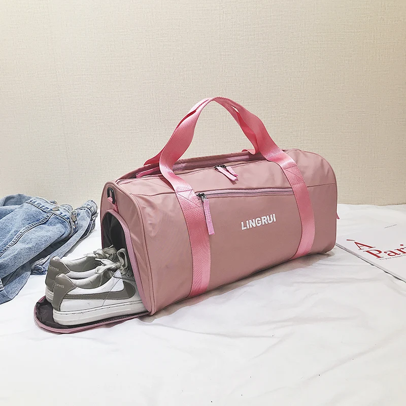 Женские дорожные сумки нейлон портативный сумка большая емкость Женская мода повседневные сумки Туризм Свет короткая поездка дорожные