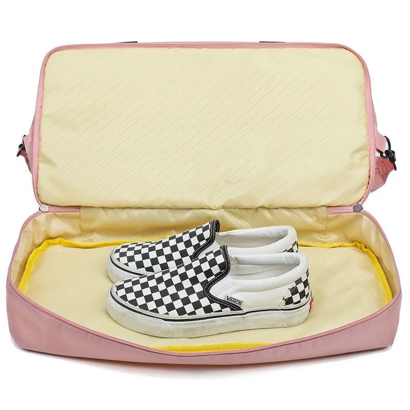 Woman Sports Bag Yoga Bags Women Fitness Sport Black Bag Backpacks Portable Travel Training Bag With Shoes Compartment