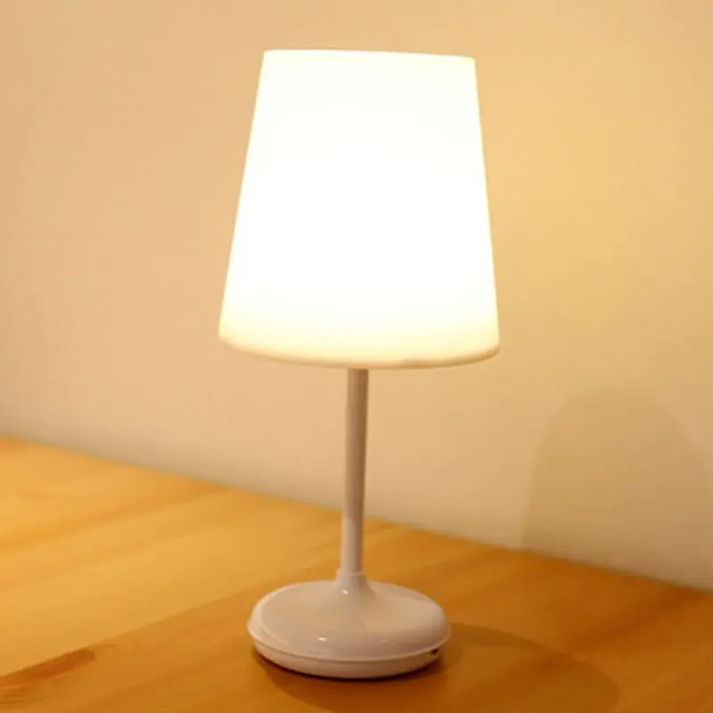 

USB USB Charging Table Lamp Bedside Soft Light Desk Illumination With Touch Smart Switch Remote Control For Night Nursing Study