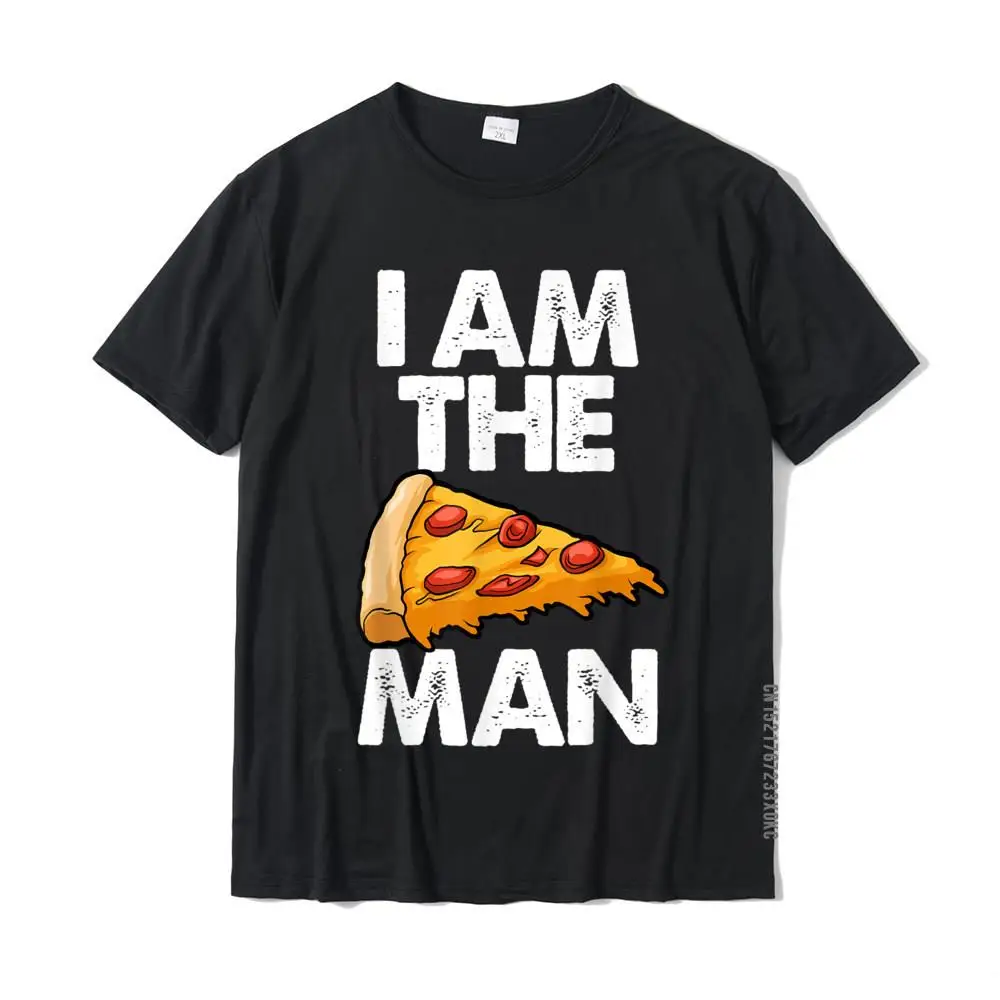 Tops T Shirt Camisa Summer New Design Funny Short Sleeve Pure Cotton Crewneck Man T Shirt Funny Sweatshirts Drop Shipping I Am A Pizza Man Tee Shirt Funny Women Gift T-Shirt__MZ21590 black