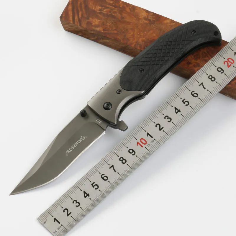 377 складной высокопрочный нож для кемпинга Самозащита для выживания в пустыне Классический многофункциональный складной нож-функциональный инструмент для улицы