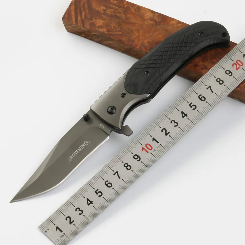 

377 folding knife high hardness camping self-defense wilderness survival classic folding knife multi-function outdoor tool