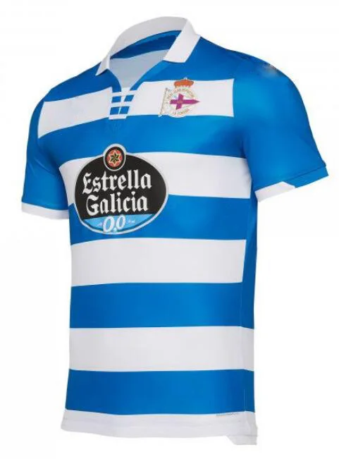 

19/20 for Deportivo La Coruna adult Camiseta de futbol 2019 Deportivo La Cor Futbol Camisa Leisure Best Quality Running T-Shirts