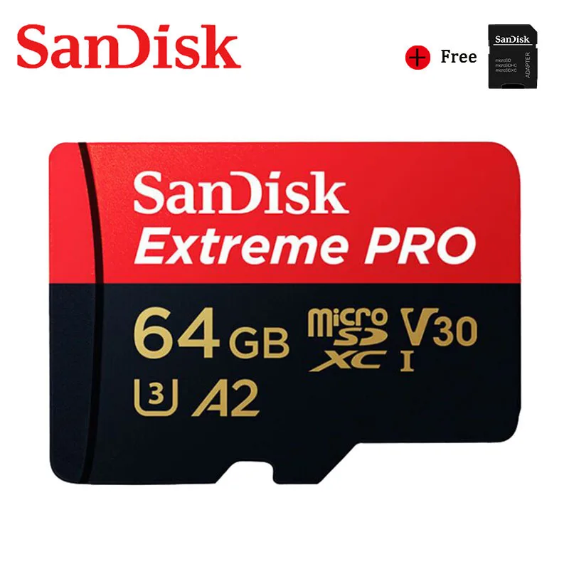 memory card for phone SanDisk Extreme Pro Ultra Micro SD 128GB 64GB 32GB 256GB 400GB Memory Card 32 64 128 gb Flash SD Card SD/TF MicroSD U1/U3 4K 128gb sd Memory Cards