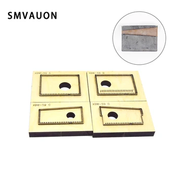 

SMVAUON New Leather Die Cutter DIY Coin Purse Credit Card Holder Wallet Steel Punch Cutting Mold Wood Dies For Leather Crafts