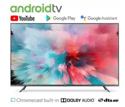 Xiaomi Mi Smart tv EU 55 дюймов wifi bluetooth 4,2 Android 9,0 Голосовое управление DVB-T2/C 1 Гб ram 8 Гб rom 5G 4K международная версия