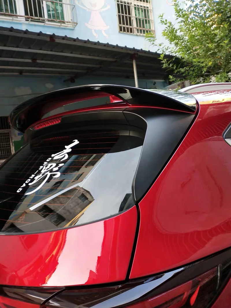 Roof Tail wing Spoiler For MAZDA CX-5 CX-5 Roof High Quality ABS Material Car Rear Wing Primer Color Rear Spoiler