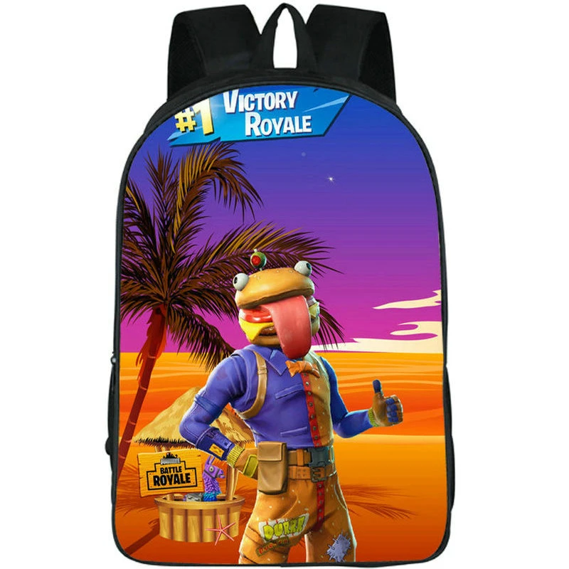 キッズボスバックパックハンバーガーヘッドデイパック面白いサッチェルスクールバッグフォートゲームリュックサックカジュアルスクールバッグアウトドアデイパック Backpacks Aliexpress