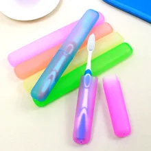 Портативный чехол для зубной щетки для путешествий, чехол для переноски, набор зубных щеток, Промытые принадлежности, дышащие пылезащитные бактерии, чехол для зубной щетки, труба