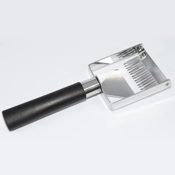 

1 Pc Honeycomb Tool Honeycomb Honey Scraper Stainless Steel +Plastic Handle Apicultura Equipment Uncapping Fork Beekeeping Tools