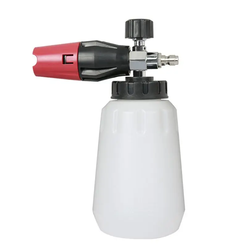 

Car Wash Foam Bottle High Pressure Snow Foam Lance Soap Bottle With 1/4 Quick Release Connector Auto Cleaning Tools