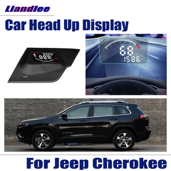 

Safe Driving Screen Full Function OBD For Jeep Cherokee 2019 Car HUD Head Up Display Projector Windshield