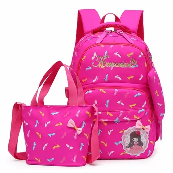 

Hot Sale School Bags children backpacks Largr capacity New Student Bag Simple Splash-proof Backpack Sweet Print Backpack