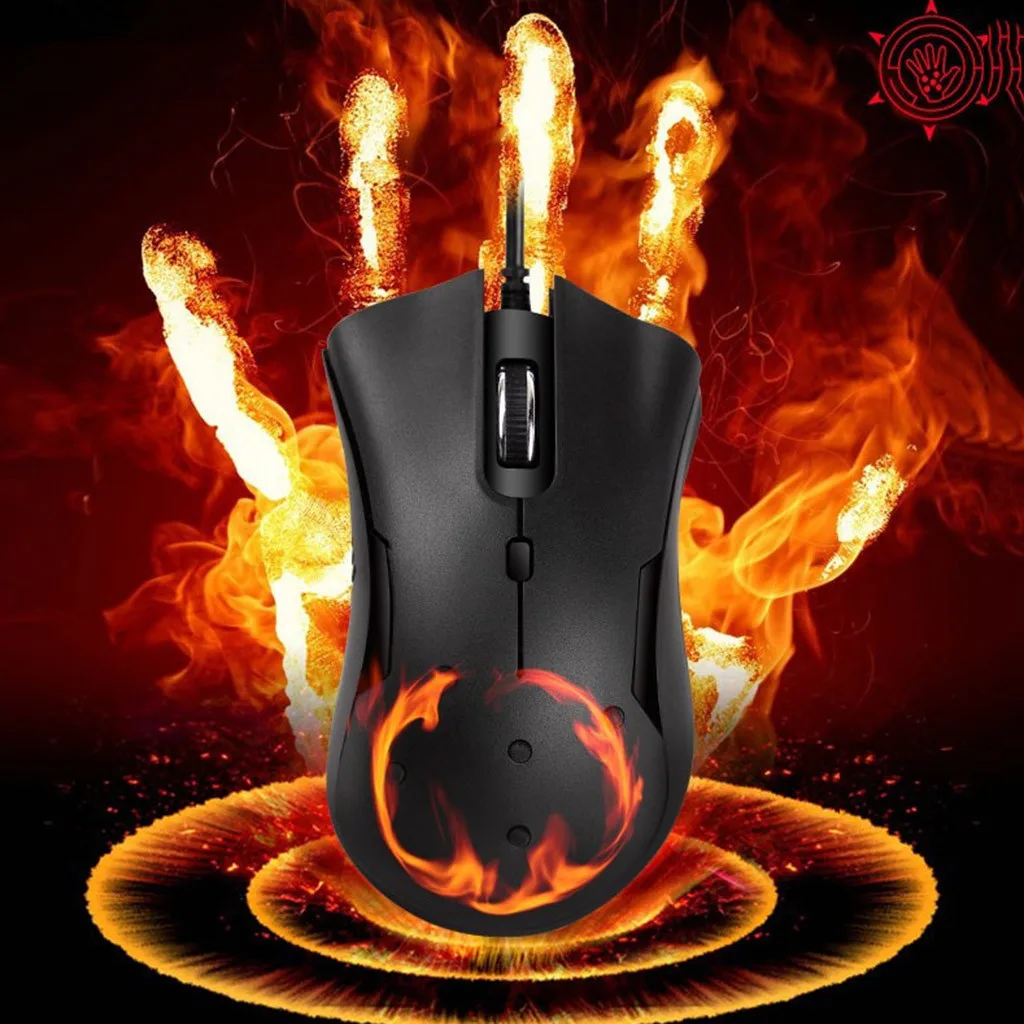 Многофункциональная Проводная теплая с подогревом для ПК игр, USB игровая Бесшумная мышь, игровая мышь для ПК, ноутбука, офиса, дома