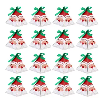 

20pcs Christmas Candy Boxes Paper Gift Storage Boxes Cartoon Packing Boxes