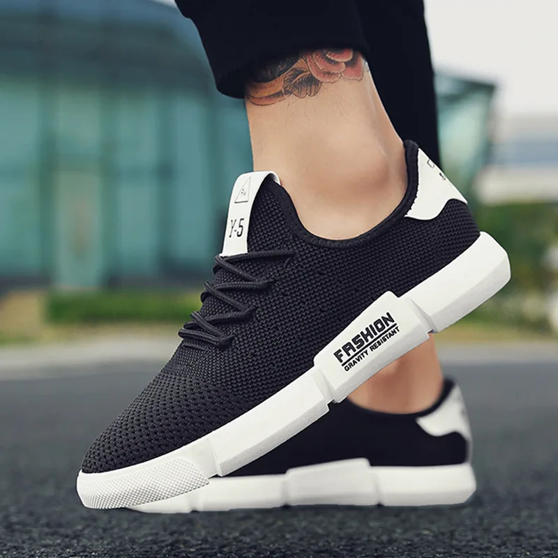 

New Style MEN'S SHOES Mesh 2018 Summer Mesh Shoes Foot Covering Mesh Athletic Shoes Mesh Shoes Breathable Man Casual Shoes