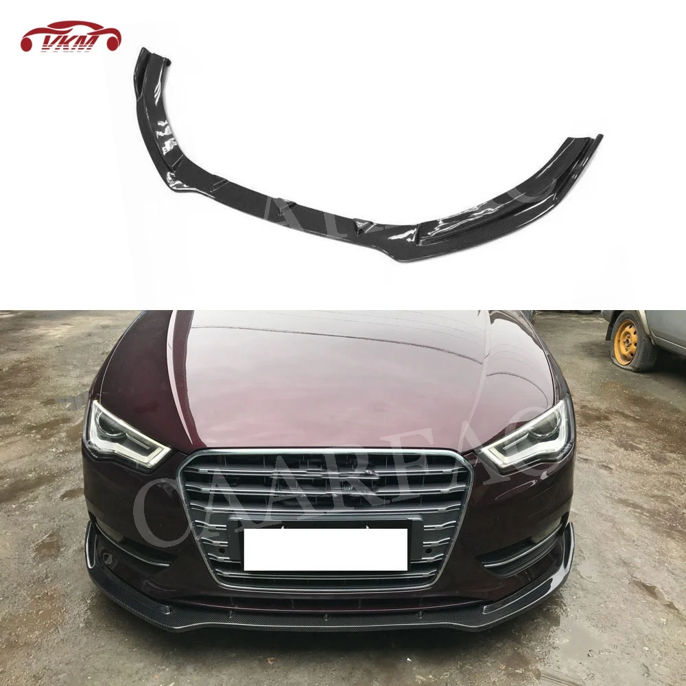 Передний бампер подбородок губа спойлер для Audi A3 Sline S3 Седан 4 двери 2014 2015 2016