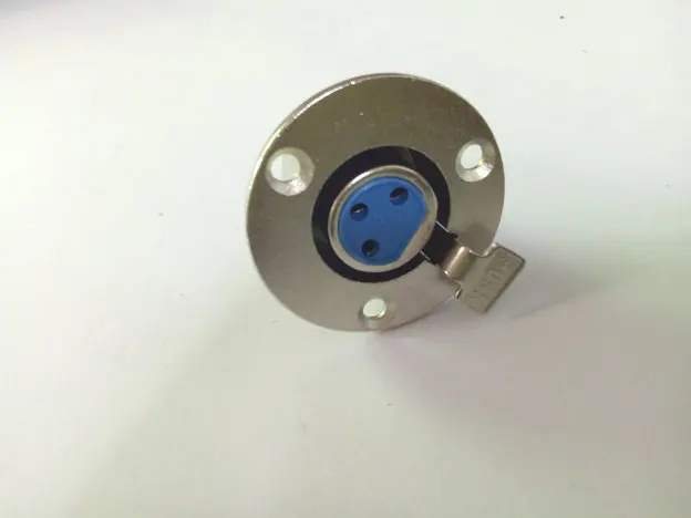 3 Pin Female XLR Chassis Panel Mount Socket FOR DMX intercom headset New | Обустройство дома
