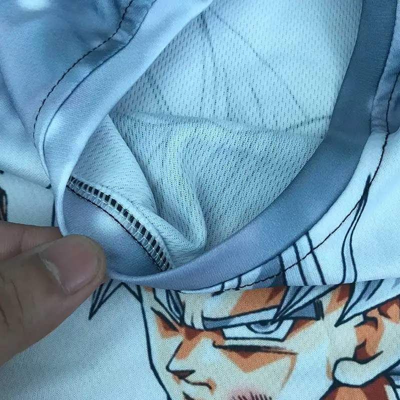 Звуковая летняя футболка для мальчиков и девочек, футболка с 3D-принтом, футболка из полиэстера детская одежда 8 9 10