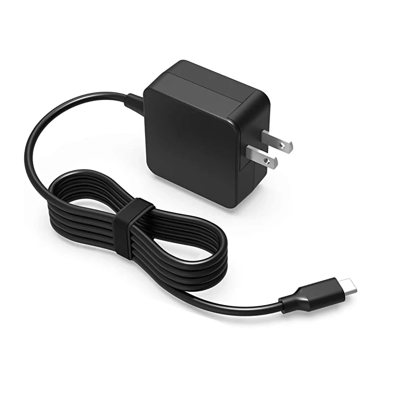 

USB Type C AC Charger for Lenovo Chromebook c340 s340 100e 300e USB-C Laptop Power Supply Adapter Cord